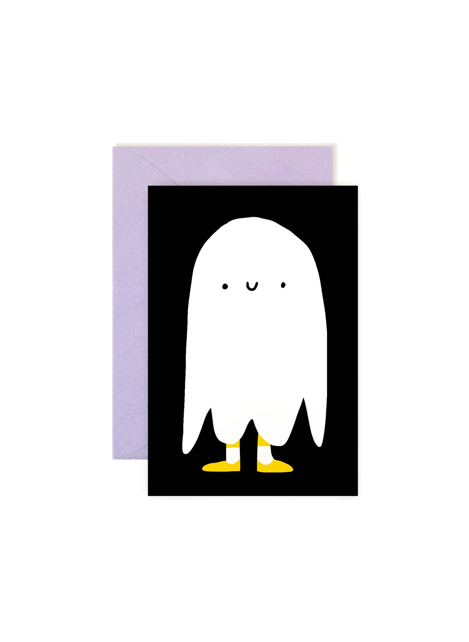 Smiley Ghost- Mini Card