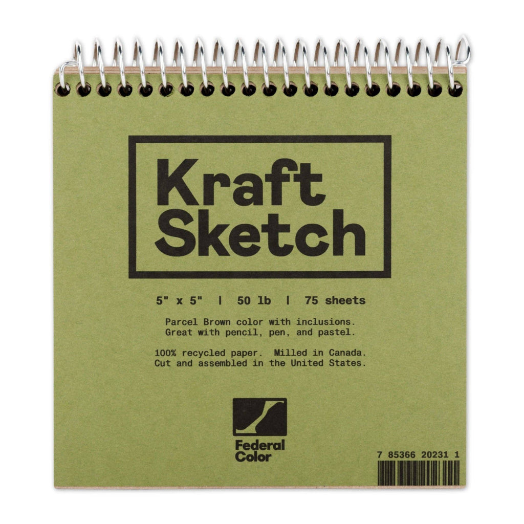 8 in Kraft Sketch Notebook