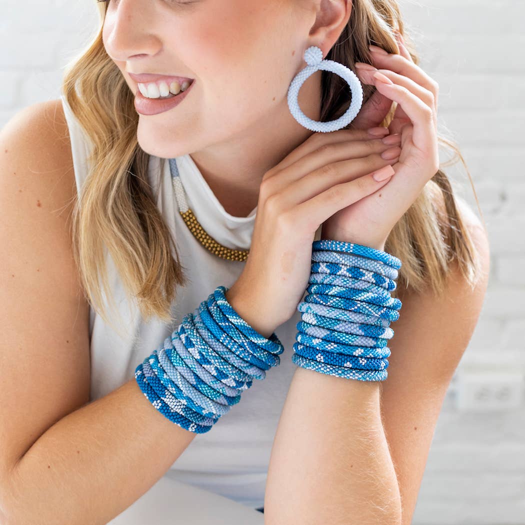 The Original Roll-On® Bracelet Sky - Set of 12