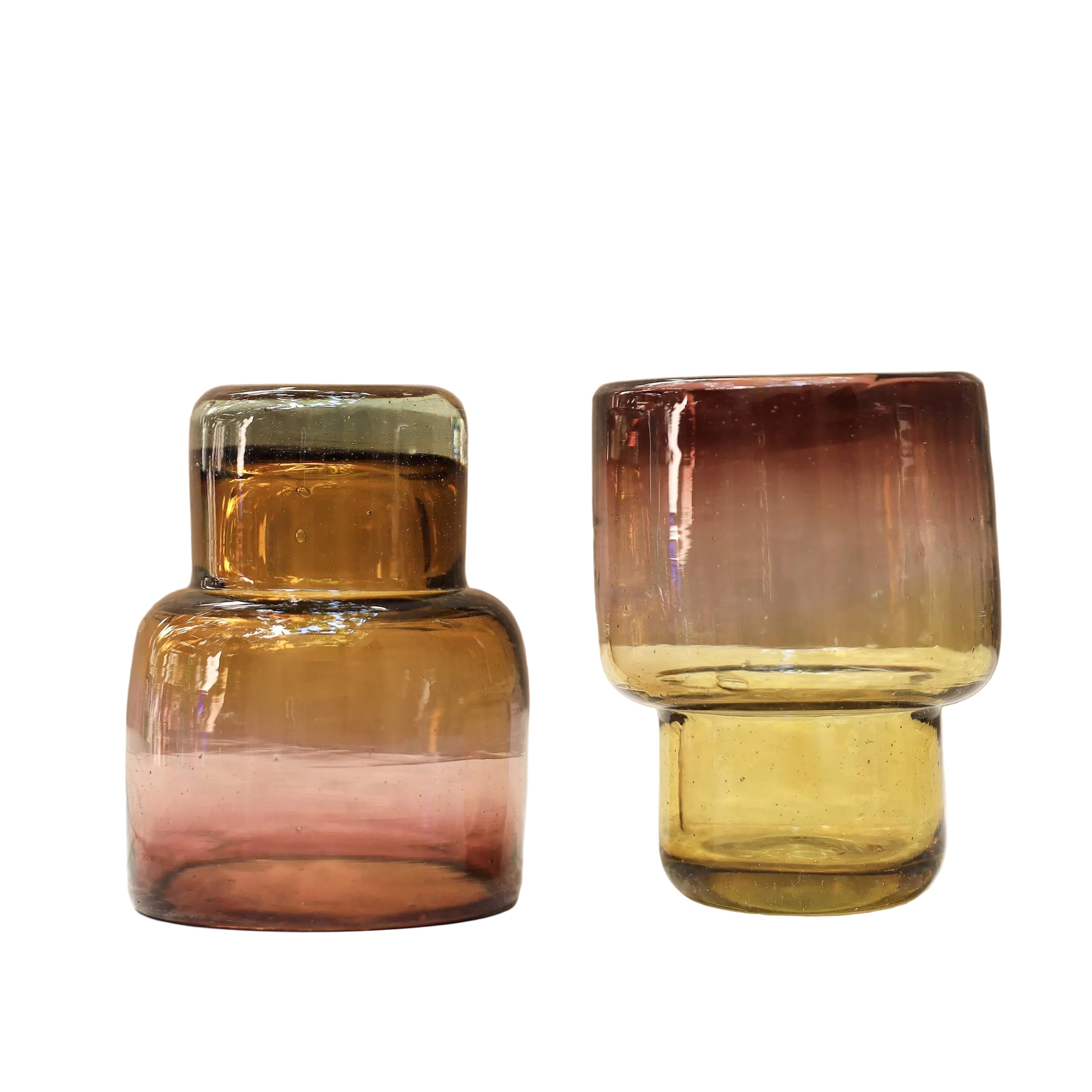 Stacking Glass Tumbler in Dawn