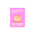 Happy birthday greeting card