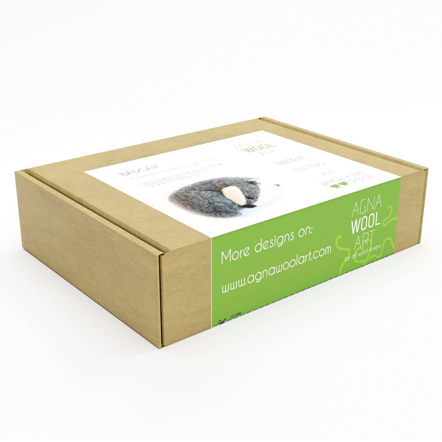 Badger Needle Felting Kit