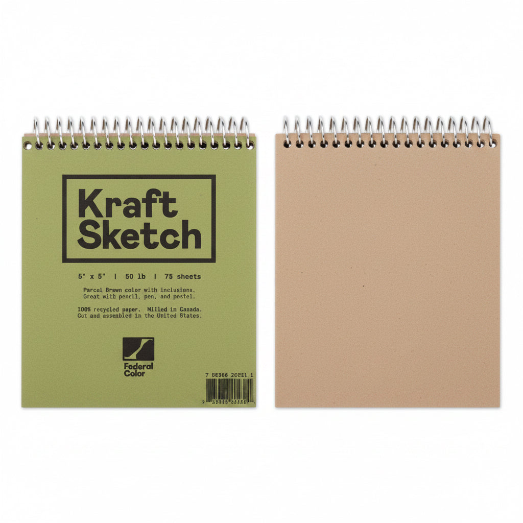 5 in Kraft Sketch Notebook