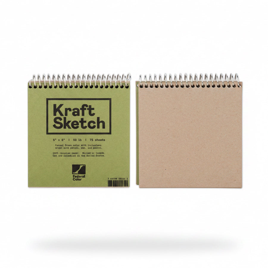 8 in Kraft Sketch Notebook
