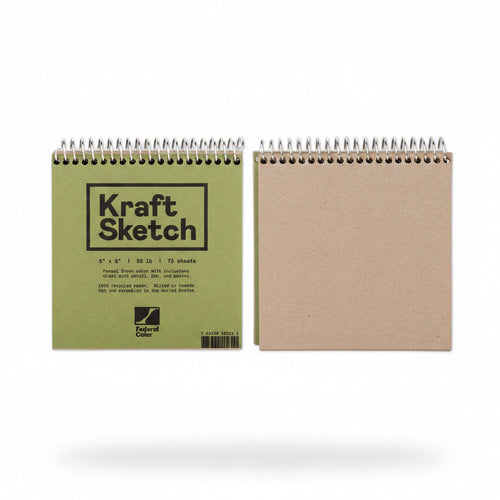 8 in Kraft Sketch Notebook