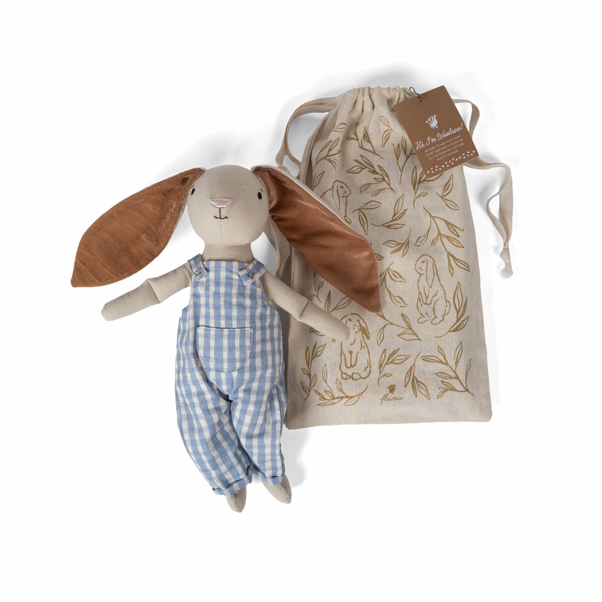 Woodrow Soft Rabbit Doll