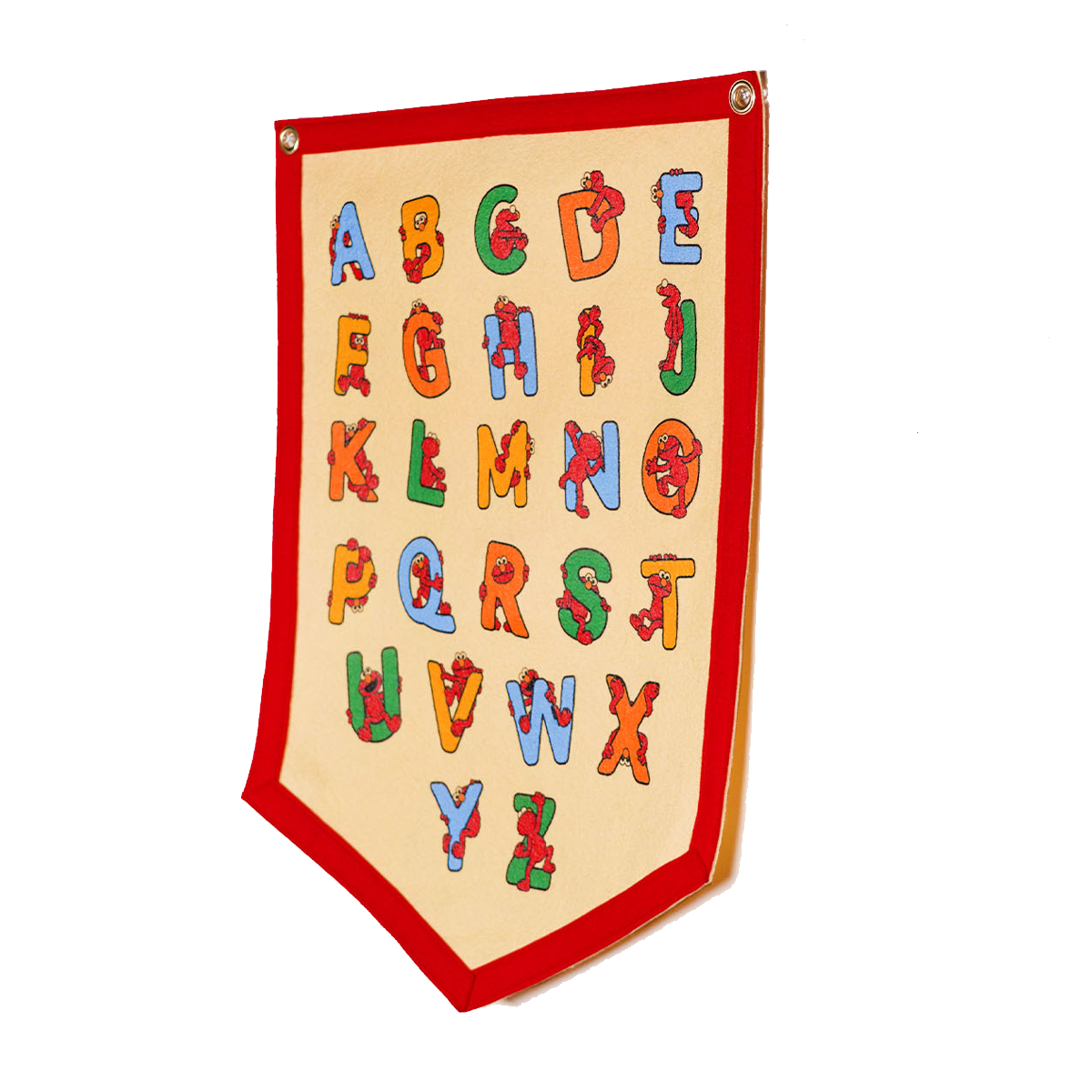 Elmo Alphabet Camp Flag • Sesame Street x Oxford Pennant