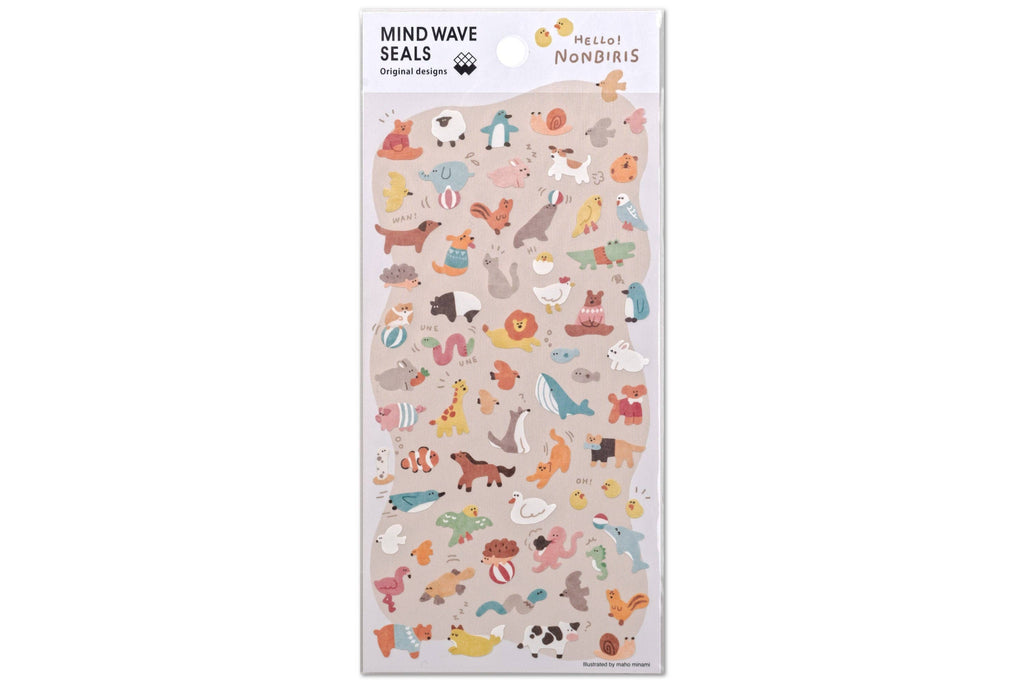 Chill Animals Sticker Sheet