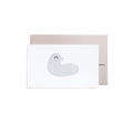 Letterpress Bird Tiny Gift Card