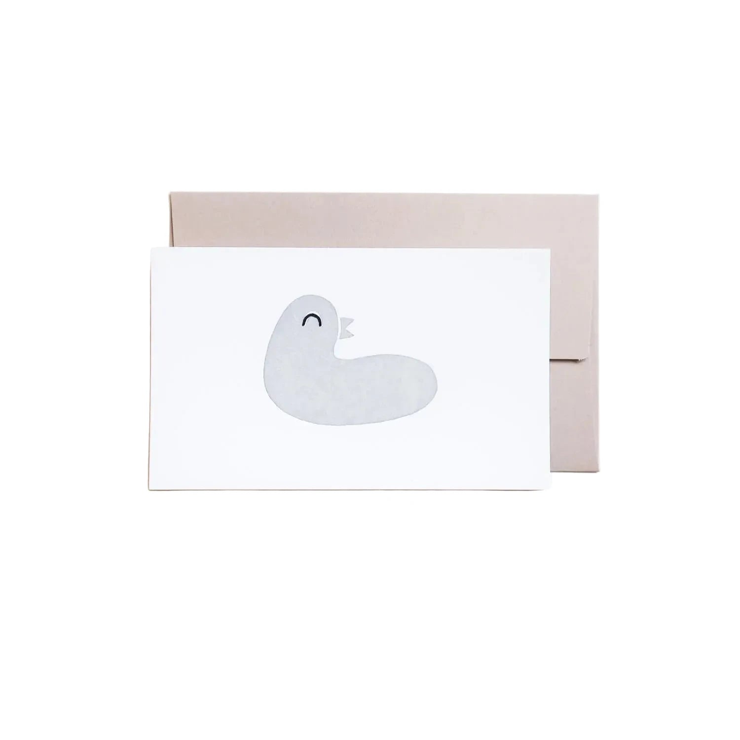Letterpress Bird Tiny Gift Card