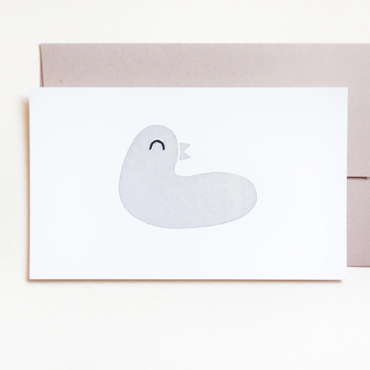 Oitama Tiny Letterpress Card — Bird