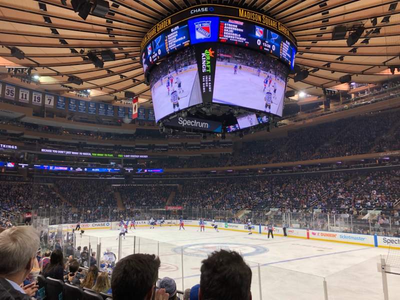 Two Tickets to the New York Rangers