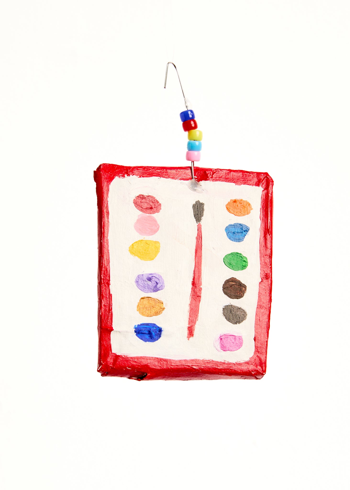 Paint Palette Ornament by Polly Shindler