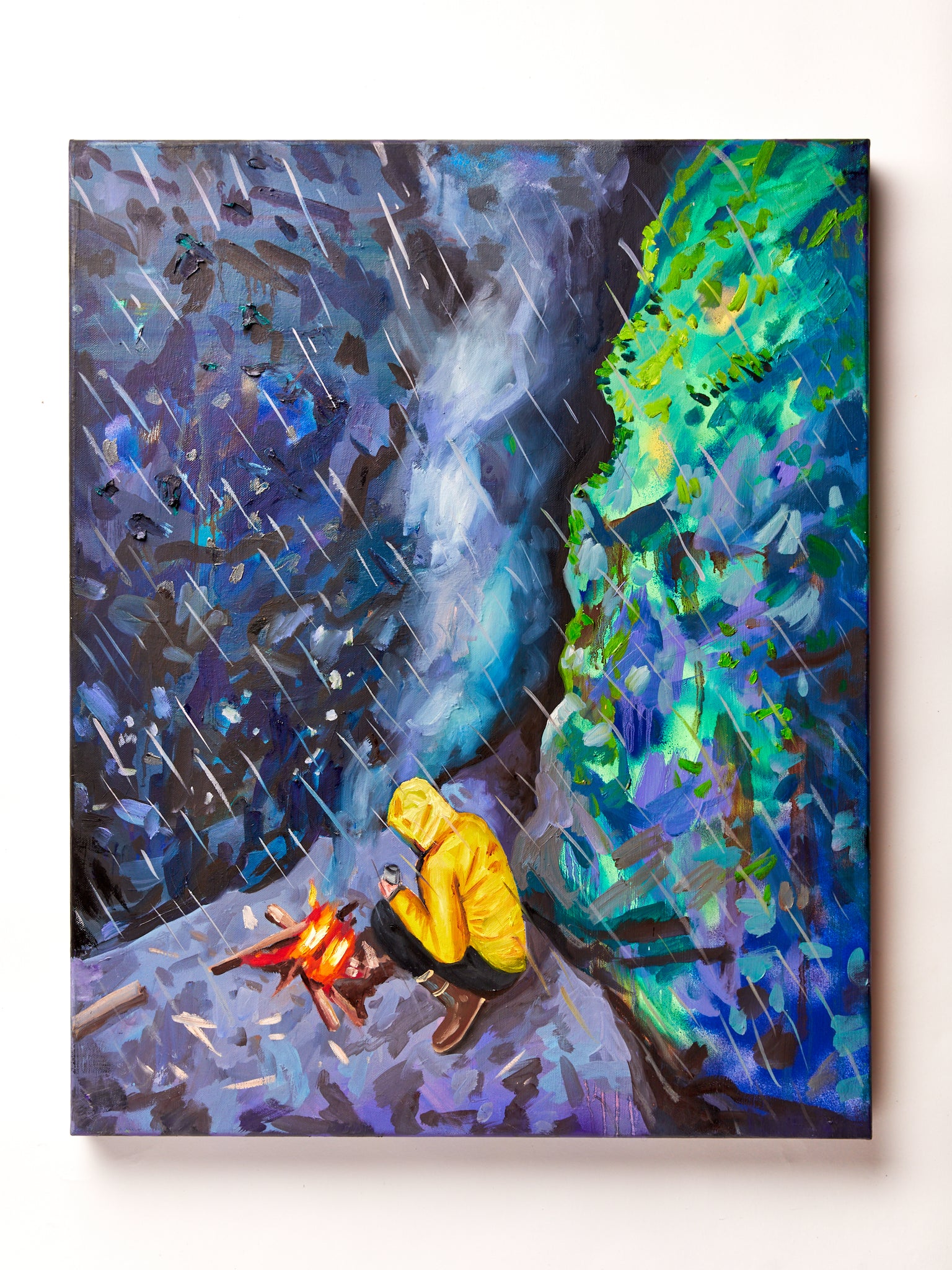 Danielle Klebes, Rainy Cave Fire (2021)
