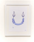 Padyn Humble, Blue (burning at both ends) (2023)