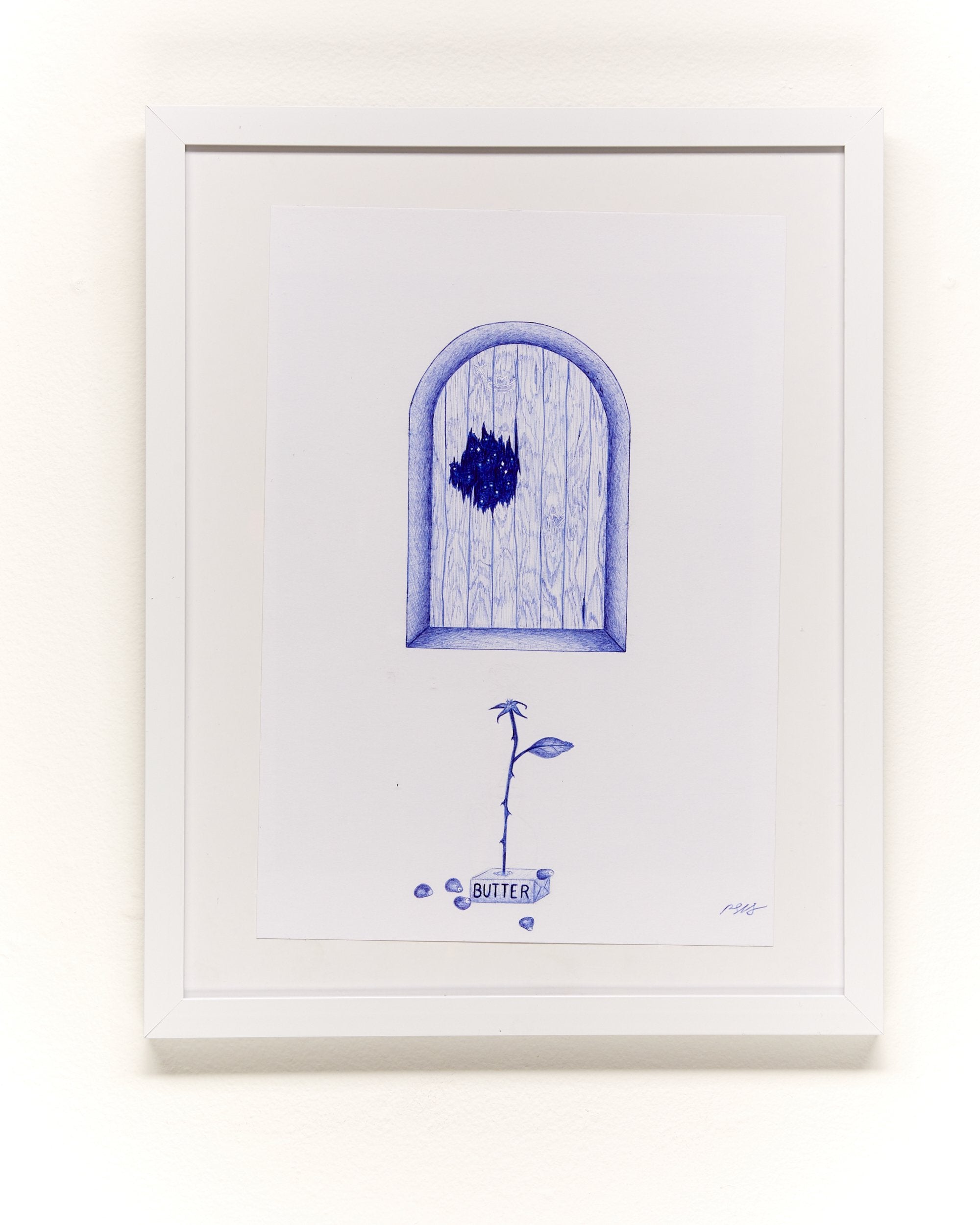 Padyn Humble, Blue (altar) (2023)