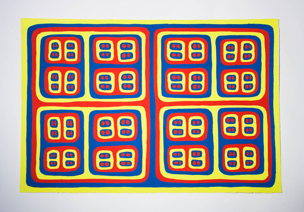 James Siena, <i>Base Two in Three Colors</i> (2016)
