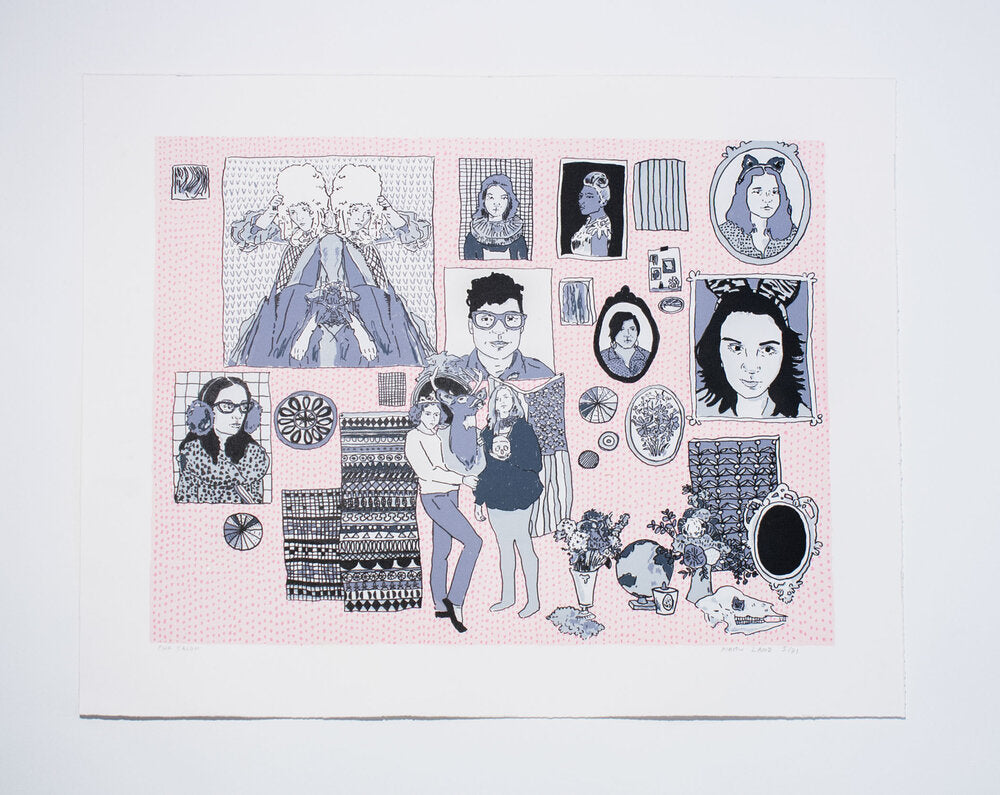Kirstin Lamb, <i>Pink Salon</i> (2016)